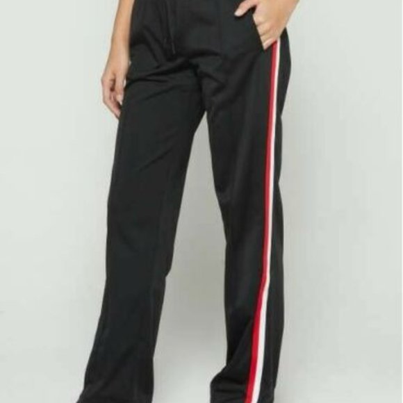 GapFit Stripe Track Pants, Women's Gap track pants - Picture 4 of 4